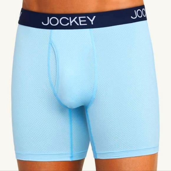 Jockey Men's Breathable Microfiber Boxer Brief Under New Size Medium - Picture 1 of 3